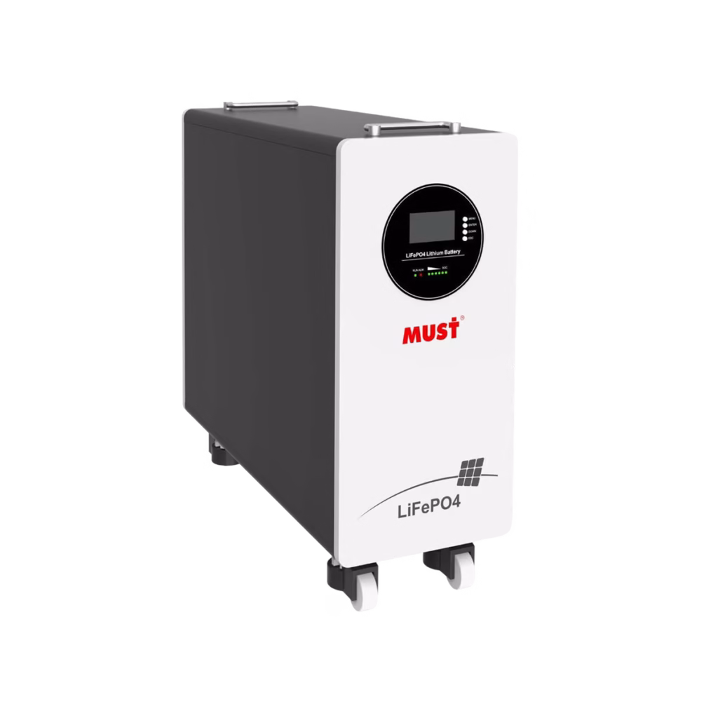 MUST LP21-48300 51.2V 300Ah 15.36kWh LiFePO4 Lithium Battery | بطارية MUST LP21-48300 ليثيوم بتقنية LiFePO4 بجهد 51.2 فولت وسعة 300Ah وطاقة 15.36 كيلووات ساعة – EGYPTA GROUP الوكيل الحصري المعتمد لبطاريات وإنفرترات MUST في مصر.